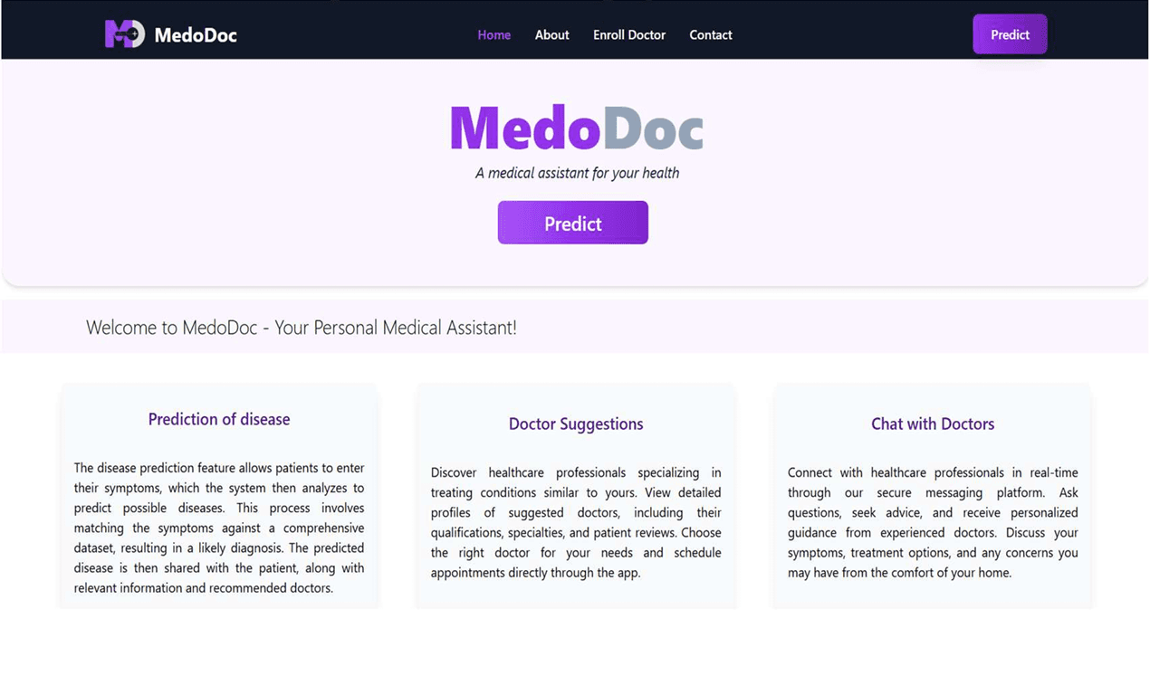 MedoDoc - Smart Medical Assistant screenshot 1